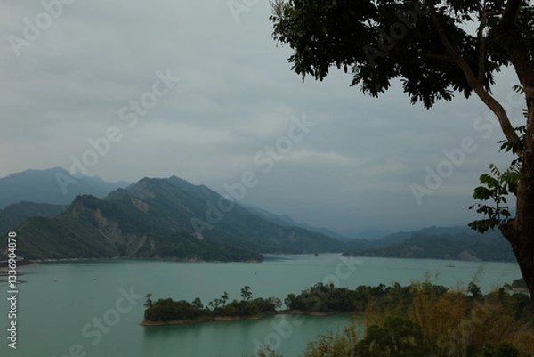 Obraz lake in the mountains