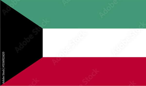 Obraz Flag of Kuwait