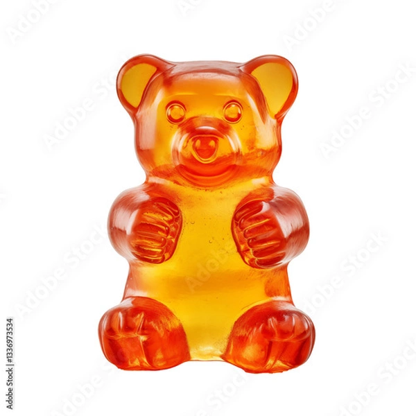 Obraz orange gummy bear