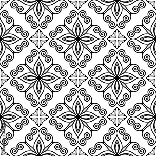Obraz Greek church pattern seamless