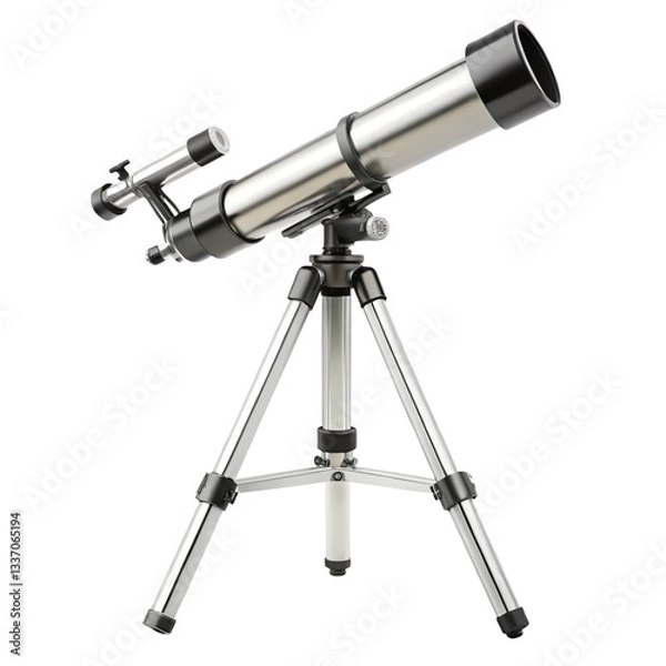 Obraz telescope on tripod
