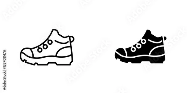 Fototapeta Booticons for ui. vector illustration