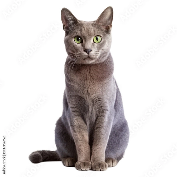 Fototapeta russian blue cat 