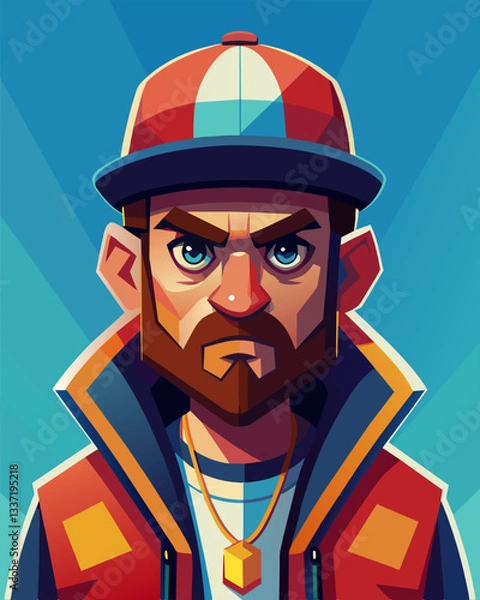 Fototapeta vector image of the reference point