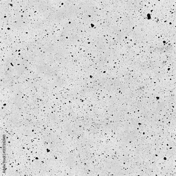 Fototapeta Textured concrete surface with dark speckles and small pores