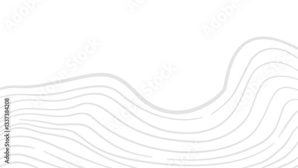 Fototapeta Abstract wavy background. Contour background. Topographic map background. Topographic contour map background. Background with topographic contours.
