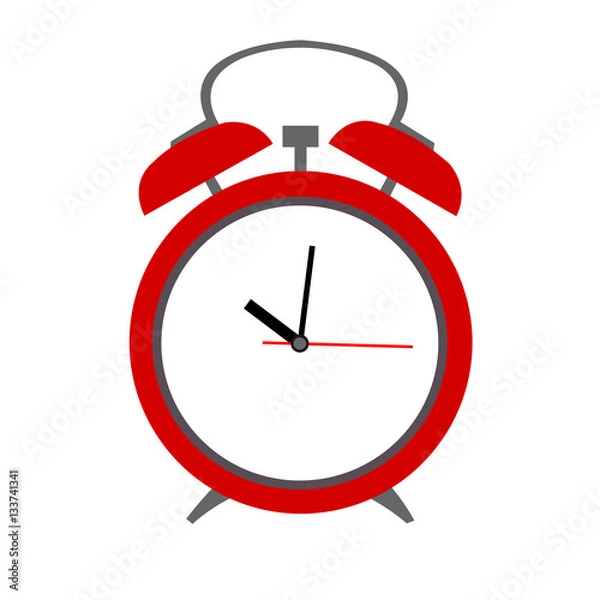 Fototapeta Red Alarm Clock