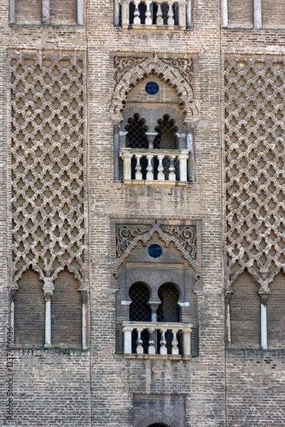 Obraz Campanario de la catedral de Sevilla conocida como la Giralda, Sevilla, España