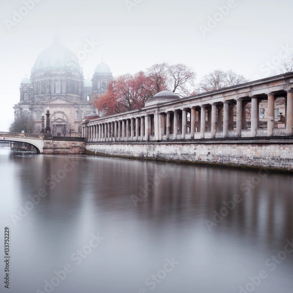 Obraz Berliner Dom im Winter