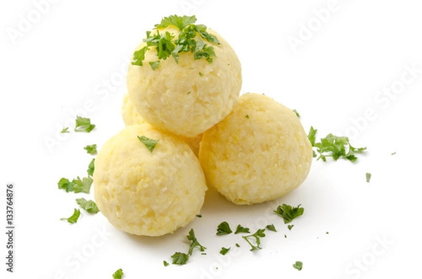 Obraz kluski ziemniaczane