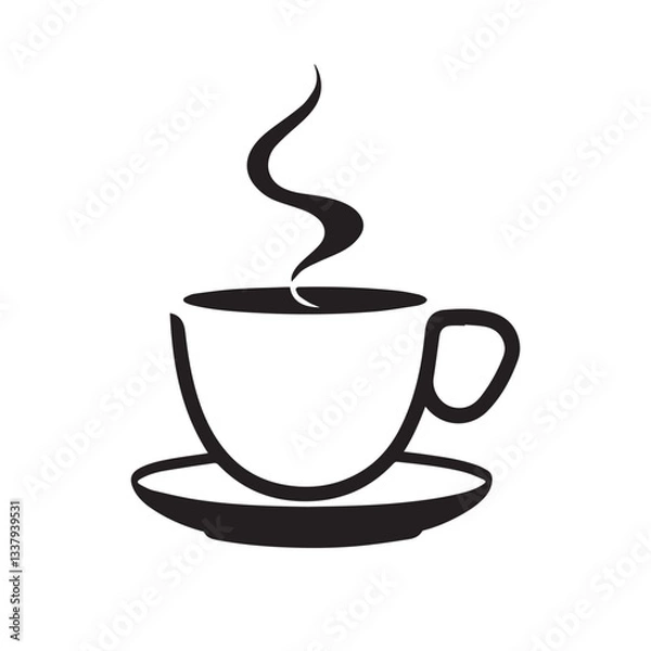 Obraz Tea cup vector