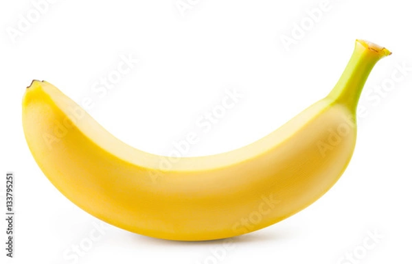 Obraz Banana isolated on white