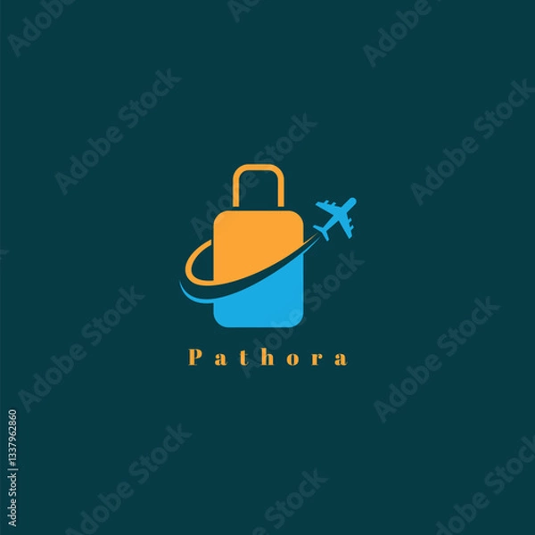 Fototapeta Vector Logo Design palhora