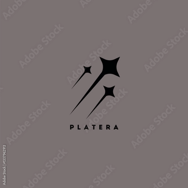 Fototapeta Platera Vector Logo Design 