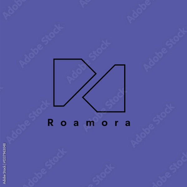 Fototapeta Vector Logo Design Roamora