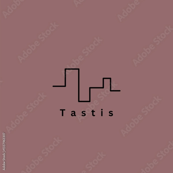 Fototapeta Tastis Vector Logo Design 