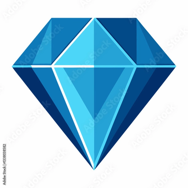 Fototapeta diamond vector illustration