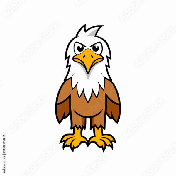 Obraz eagle cartoon vector