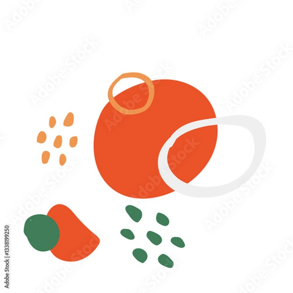 Fototapeta Abstract Dots Shape