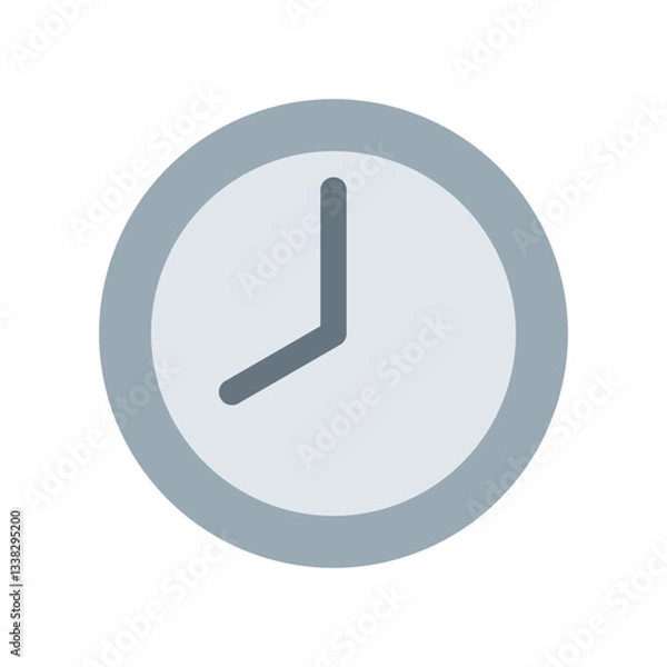 Fototapeta Clock Showing 8:00
