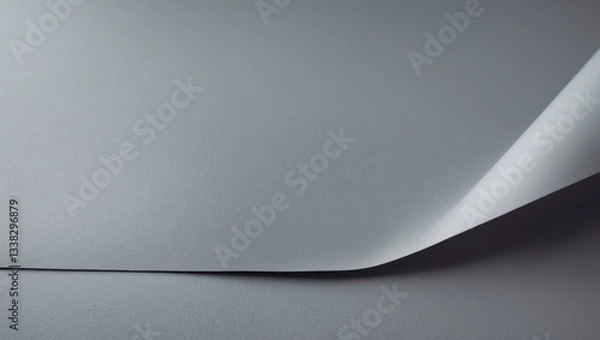 Fototapeta Macro grey paper surface texture