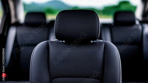 Fototapeta Interior car seats