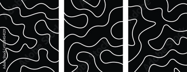 Fototapeta Zigzag basic pattern background