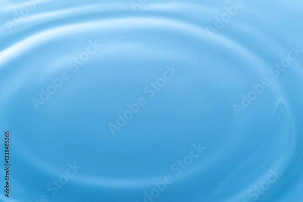 Fototapeta 美しい水面の波紋の模様