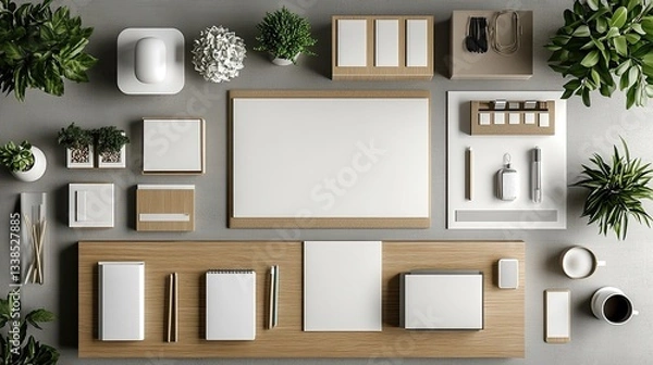 Fototapeta Mockups: High-Quality Mockup Templates to Present Your Designs in Realistic Settings, Perfect for Showcasing Branding, Products, and Visuals in Various Contexts Like Business and Advertising.