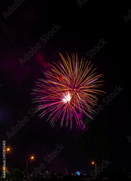 Fototapeta Fireworks