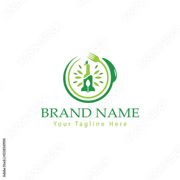Fototapeta Premium Branding Logo Template