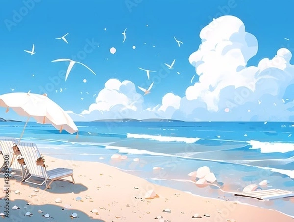 Fototapeta Minimalistic wallpaper