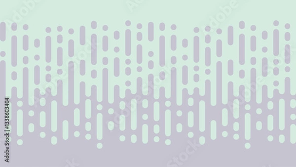 Fototapeta Minimal Abstract Dripping Dots and Lines Vector Pattern