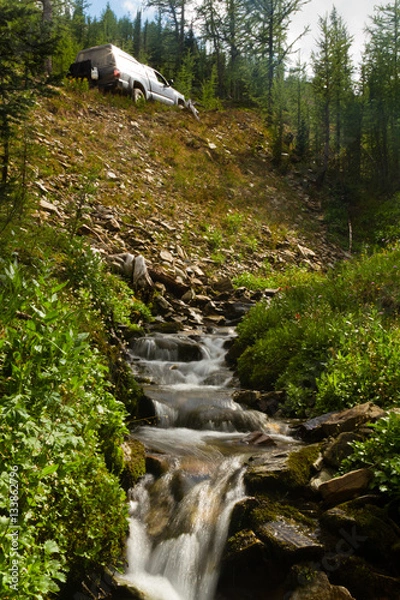 Obraz Small Waterfall Truck