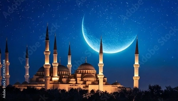 Obraz blue mosque istanbul