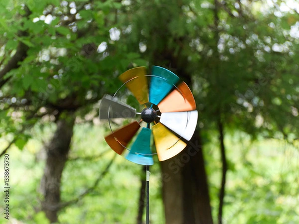 Obraz A windmill in action.