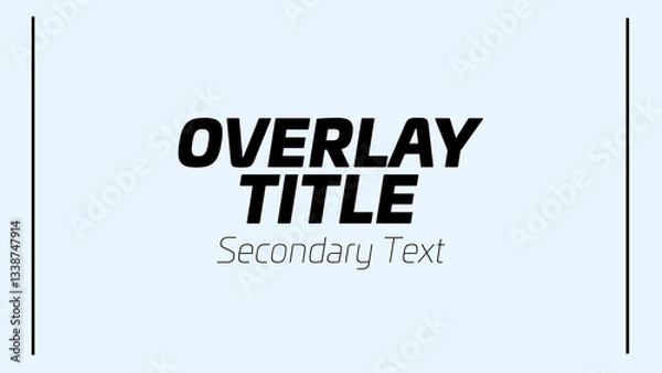 Fototapeta Typography Motion Pro 09