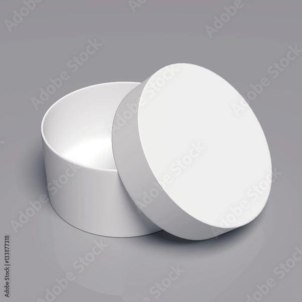 Obraz Cardboard box template