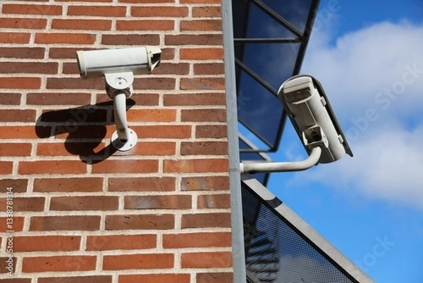 Obraz Security cameras in Denmark