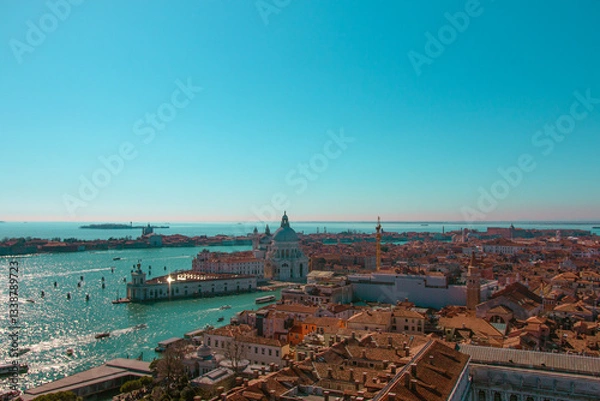 Obraz Panorama Wenecji we Włoszech, morze śródziemne, adriatyk