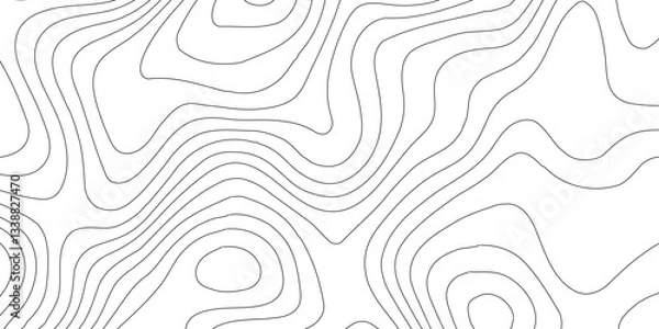 Fototapeta Topographic map and landscape terrain texture grid.Topography and geography map grid abstract backdrop,Abstract topographic contours map background,