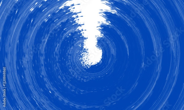 Obraz Abstract blue background vector illustration 