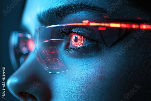 Fototapeta Innovating Tomorrow: High-Tech Editorial Photography