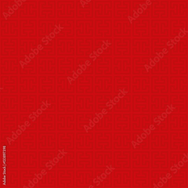 Fototapeta Classic meander seamless pattern.