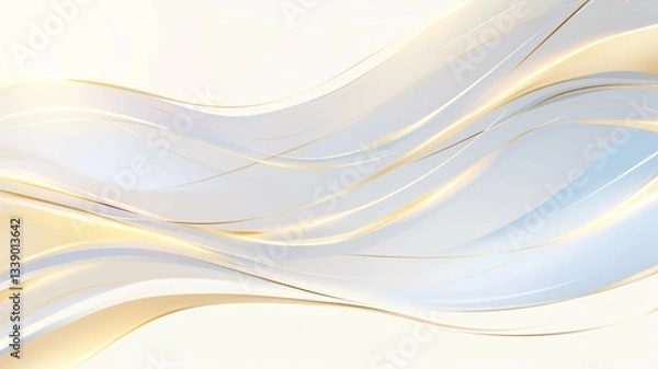 Fototapeta 抽象的な波の背景画像