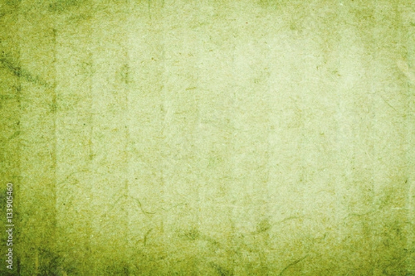 Obraz Green natural paper texture background