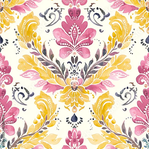 Obraz Seamless pattern digital paper