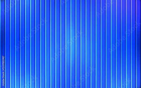 Obraz Blue vertical stripes background abstract design pattern