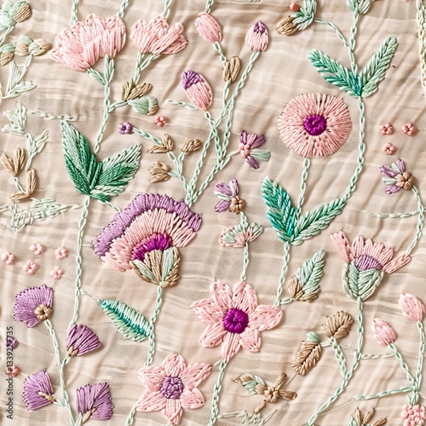 Obraz Seamless pattern digital paper