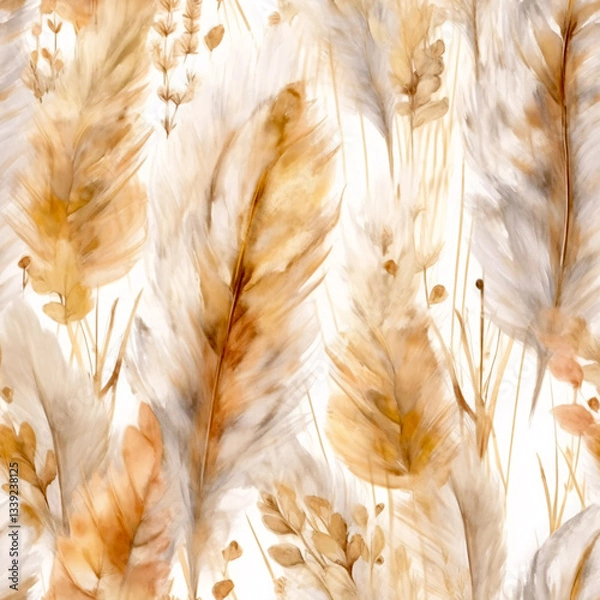 Obraz Seamless pattern digital paper